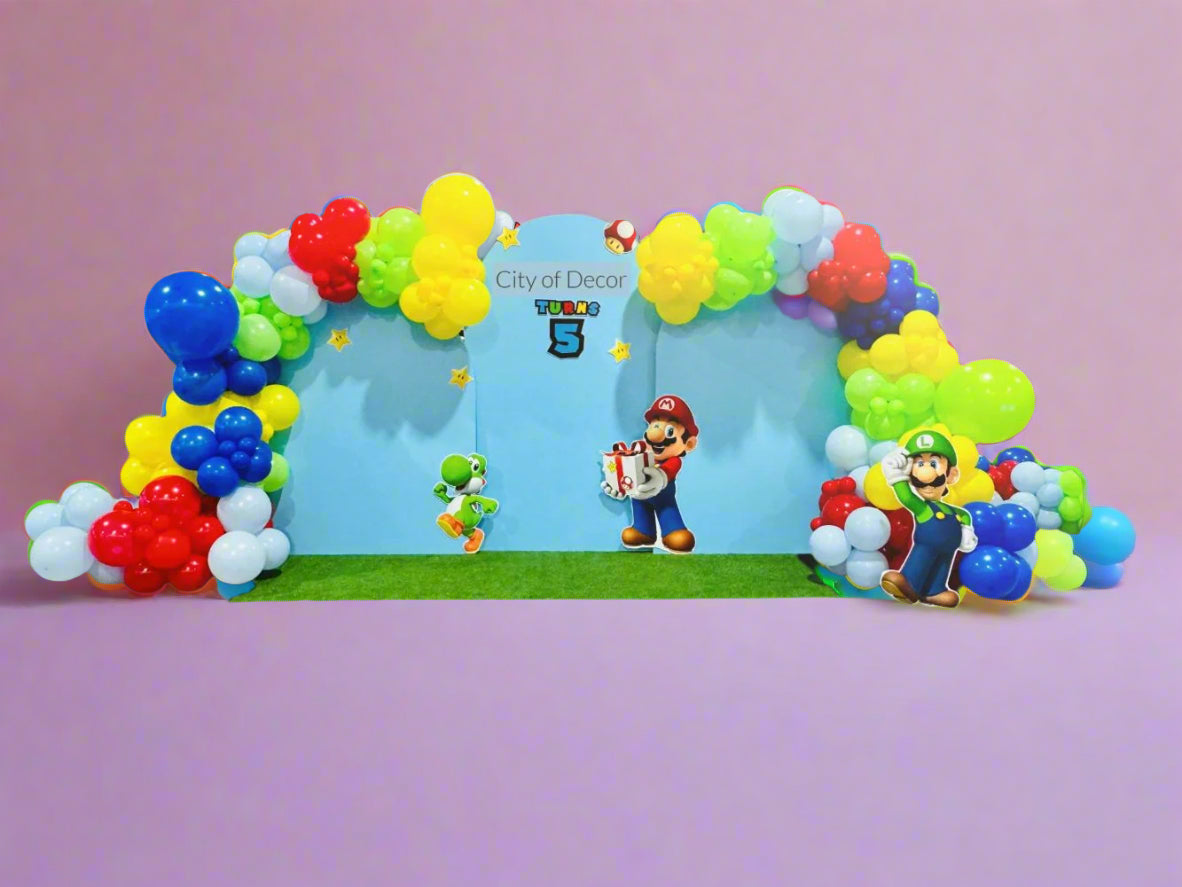 Kids Decorations Theme -Super Mario Brothers